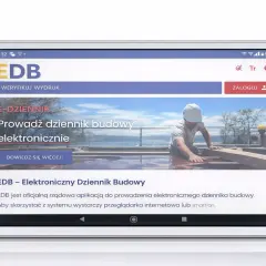 EDB - Elektroniczny Dziennik Budowy. Aplikacja, która ułatwia prowadzenie dziennika budowy. Kto wydaje dziennik budowy? Aplikacja EDB!
